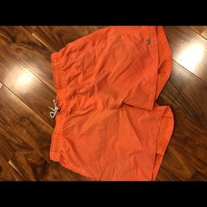 Southern marsh peach / red men’s bathing suit